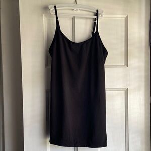 Felina Women’s Cotton Spandex Camisole Black Size Small